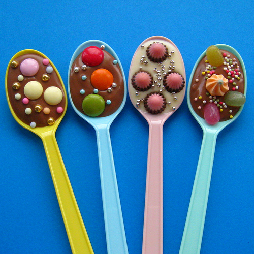 chocolate spoon