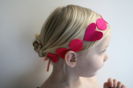 heart hairband